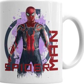 Baskı Dükkanı KB2783 Spider Man Porselen Kupa Bardak