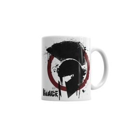 Baskı Dükkanı KB2785 Spartman Mace Porselen Kupa Bardak