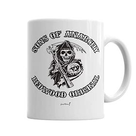 Baskı Dükkanı KB2788 Sons Of Anarchy Porselen Kupa Bardak