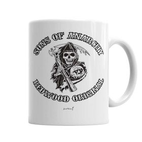 Baskı Dükkanı KB2788 Sons Of Anarchy Porselen Kupa Bardak