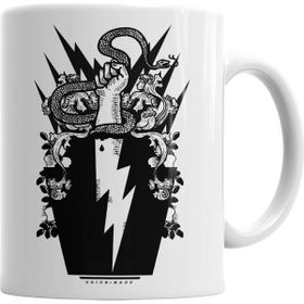 Baskı Dükkanı KB2790 Snakes Logo Porselen Kupa Bardak