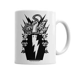 Baskı Dükkanı KB2790 Snakes Logo Porselen Kupa Bardak
