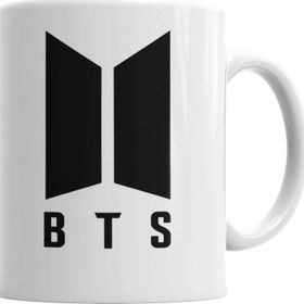 Baskı Dükkanı KB2802 Bts Group Porselen Kupa Bardak