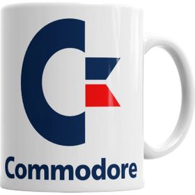 Baskı Dükkanı KB281 Commodore 64 Porselen Kupa Bardak