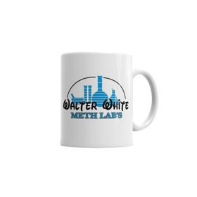 Baskı Dükkanı KB2810 Breaking Bad Walter Labs Humor Porselen Kupa Bardak