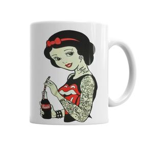 Baskı Dükkanı KB2814 Branca Rolling Stones Porselen Kupa Bardak