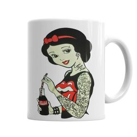 Baskı Dükkanı KB2814 Branca Rolling Stones Porselen Kupa Bardak