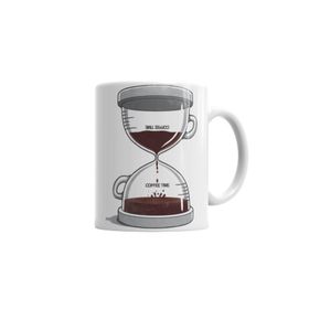 Baskı Dükkanı KB282 Coffee Time Porselen Kupa Bardak