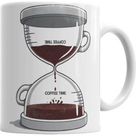Baskı Dükkanı KB282 Coffee Time Porselen Kupa Bardak