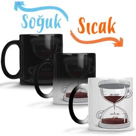 Baskı Dükkanı KB282 Coffee Time Porselen Kupa Bardak
