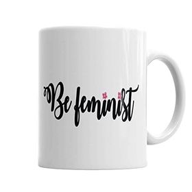 Baskı Dükkanı KB2828 Be Feminist Porselen Kupa Bardak