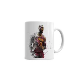 Baskı Dükkanı KB283 Cleveland Cavaliers Lebron James Kupa Bardak
