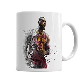 Baskı Dükkanı KB283 Cleveland Cavaliers Lebron James Kupa Bardak