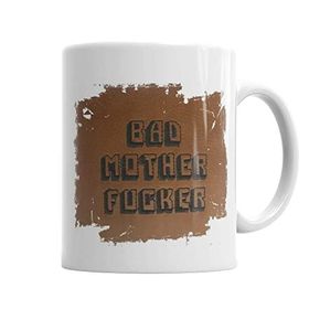 Baskı Dükkanı KB2844 Bad Motherf Ucker Pulp Fiction Porselen Kupa Bardak