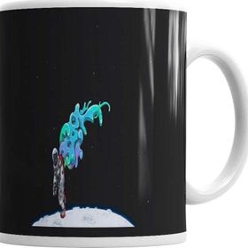 Baskı Dükkanı KB2846 Aşk Kuşları Flamingo Porselen Kupa Bardak