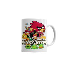 Baskı Dükkanı KB2861 Angry Birds Porselen Kupa Bardak