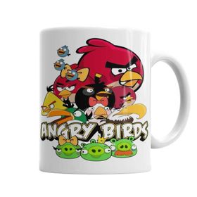 Baskı Dükkanı KB2861 Angry Birds Porselen Kupa Bardak