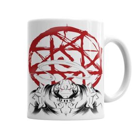 Baskı Dükkanı KB2873 Alphonse Elric Porselen Kupa Bardak