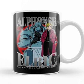 Baskı Dükkanı KB2873 Alphonse Elric Porselen Kupa Bardak