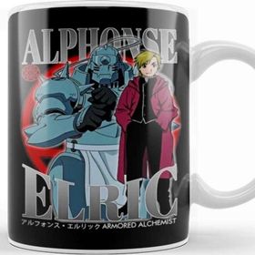 Baskı Dükkanı KB2873 Alphonse Elric Porselen Kupa Bardak