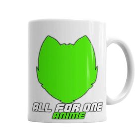 Baskı Dükkanı KB2875 Allforone Anime Verde Porselen Kupa Bardak