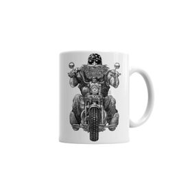 Baskı Dükkanı KB288 Chopper Biker Porselen Kupa Bardak