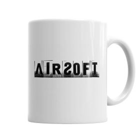Baskı Dükkanı KB2882 Airsoft Porselen Kupa Bardak