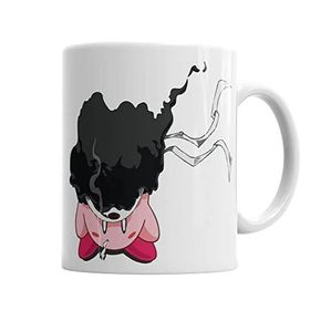 Baskı Dükkanı KB2887 Afro Kirby Porselen Kupa Bardak