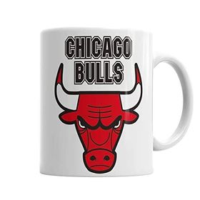 Baskı Dükkanı KB289 Chıcago Bulls Basketbol Porselen Kupa Bardak
