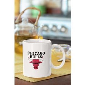 Baskı Dükkanı KB289 Chıcago Bulls Basketbol Porselen Kupa Bardak