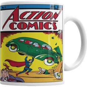 Baskı Dükkanı KB2892 Action Comics Porselen Kupa Bardak