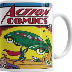 Baskı Dükkanı KB2892 Action Comics Porselen Kupa Bardak