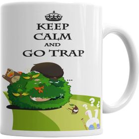 Baskı Dükkanı KB2895 A Melhor Trap Keep Calm Porselen Kupa Bardak