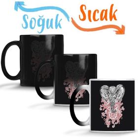 Baskı Dükkanı KB2921 Elefante Porselen Kupa Bardak