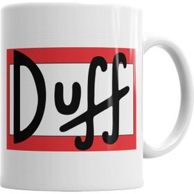 Baskı Dükkanı KB2924 Duff Porselen Kupa Bardak