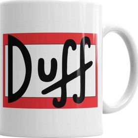 Baskı Dükkanı KB2924 Duff Porselen Kupa Bardak