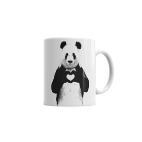 Baskı Dükkanı KB2928 Dolce Panda Porselen Kupa Bardak