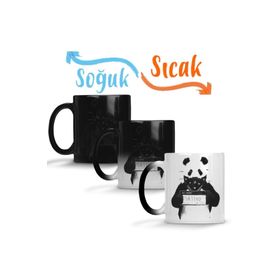 Baskı Dükkanı KB2928 Dolce Panda Porselen Kupa Bardak