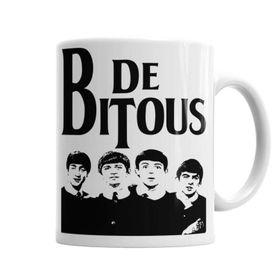 Baskı Dükkanı KB2938 De Bitous The Beatles Porselen Kupa Bardak