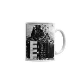 Baskı Dükkanı KB2942 Darth E Seu Acordeon Porselen Kupa Bardak