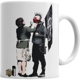 Baskı Dükkanı KB2952 Cultura Punk Porselen Kupa Bardak