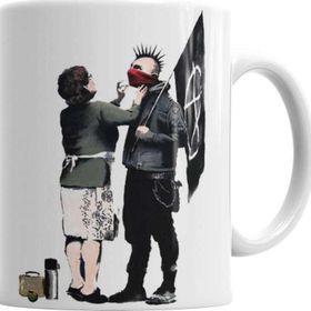 Baskı Dükkanı KB2952 Cultura Punk Porselen Kupa Bardak