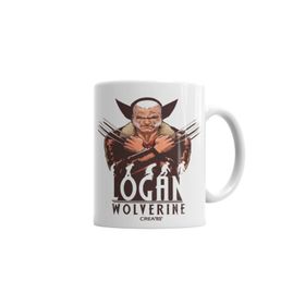 Baskı Dükkanı KB2957 He Wolverine Porselen Kupa Bardak