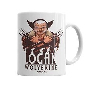 Baskı Dükkanı KB2957 He Wolverine Porselen Kupa Bardak
