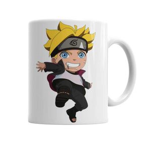 Baskı Dükkanı KB2981 Chibi Boruto Uzumaki Porselen Kupa Bardak