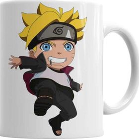Baskı Dükkanı KB2981 Chibi Boruto Uzumaki Porselen Kupa Bardak