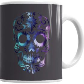 Baskı Dükkanı KB2986 Caveira Colors Porselen Kupa Bardak