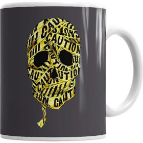 Baskı Dükkanı KB2991 Caution Skull Porselen Kupa Bardak