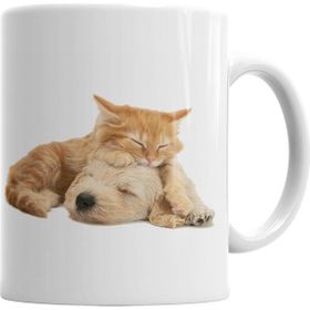Baskı Dükkanı KB2992 Cats Collection Two Kedi Porselen Kupa