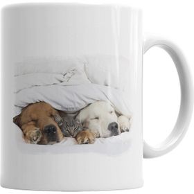 Baskı Dükkanı KB2993 Cats Collection Three Kedi Porselen Kupa